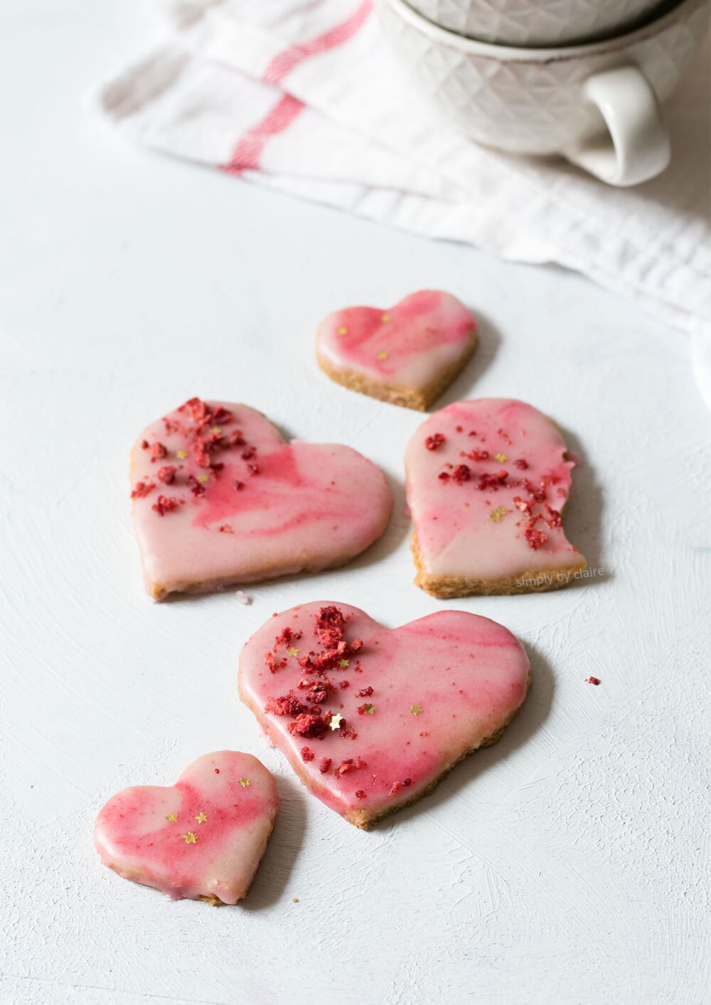 渲染大理石紋餅乾