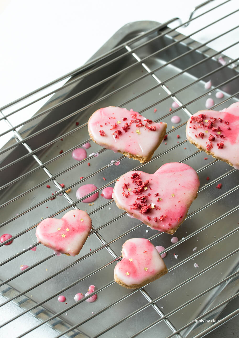 渲染大理石紋餅乾