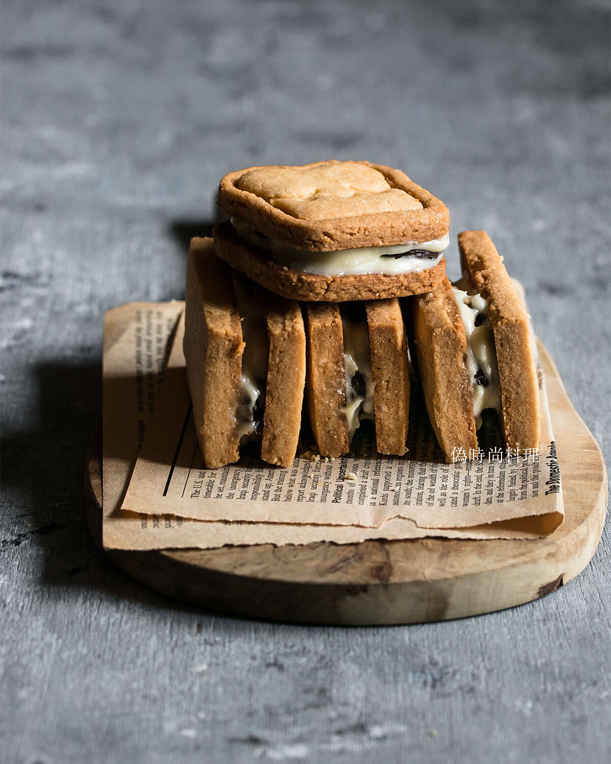 葡萄奶油夾心餅乾(無麩質)