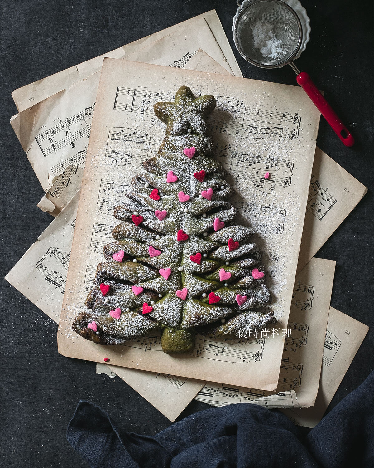 christmas tree bread
