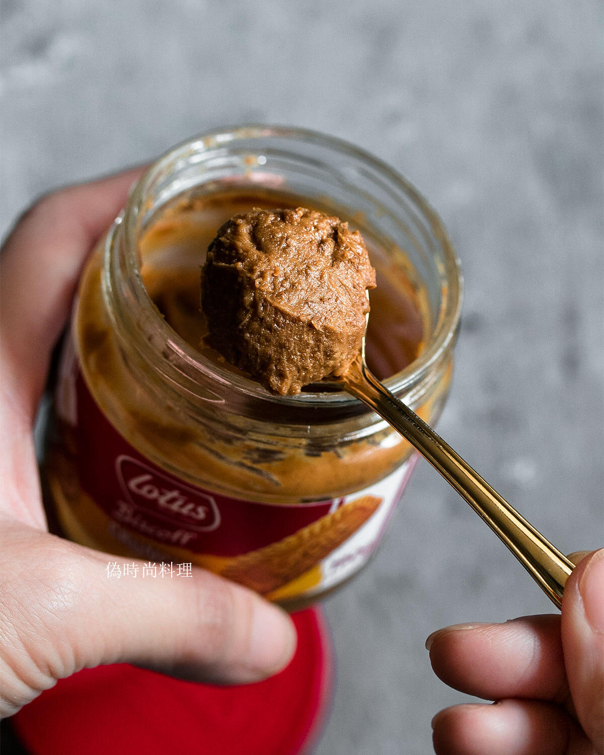 蓮花脆餅醬的質地 lotus cookie butter