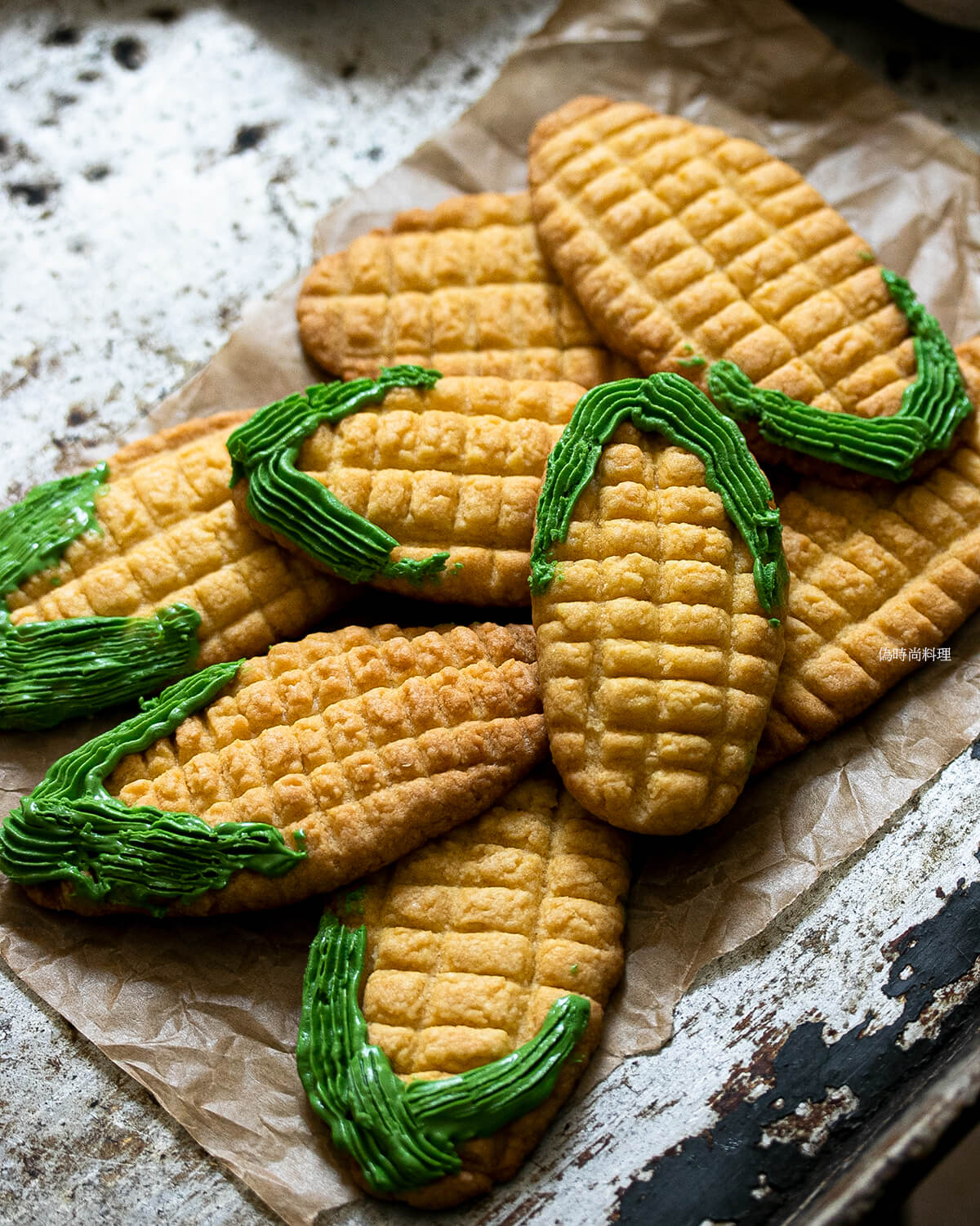玉米造型餅乾