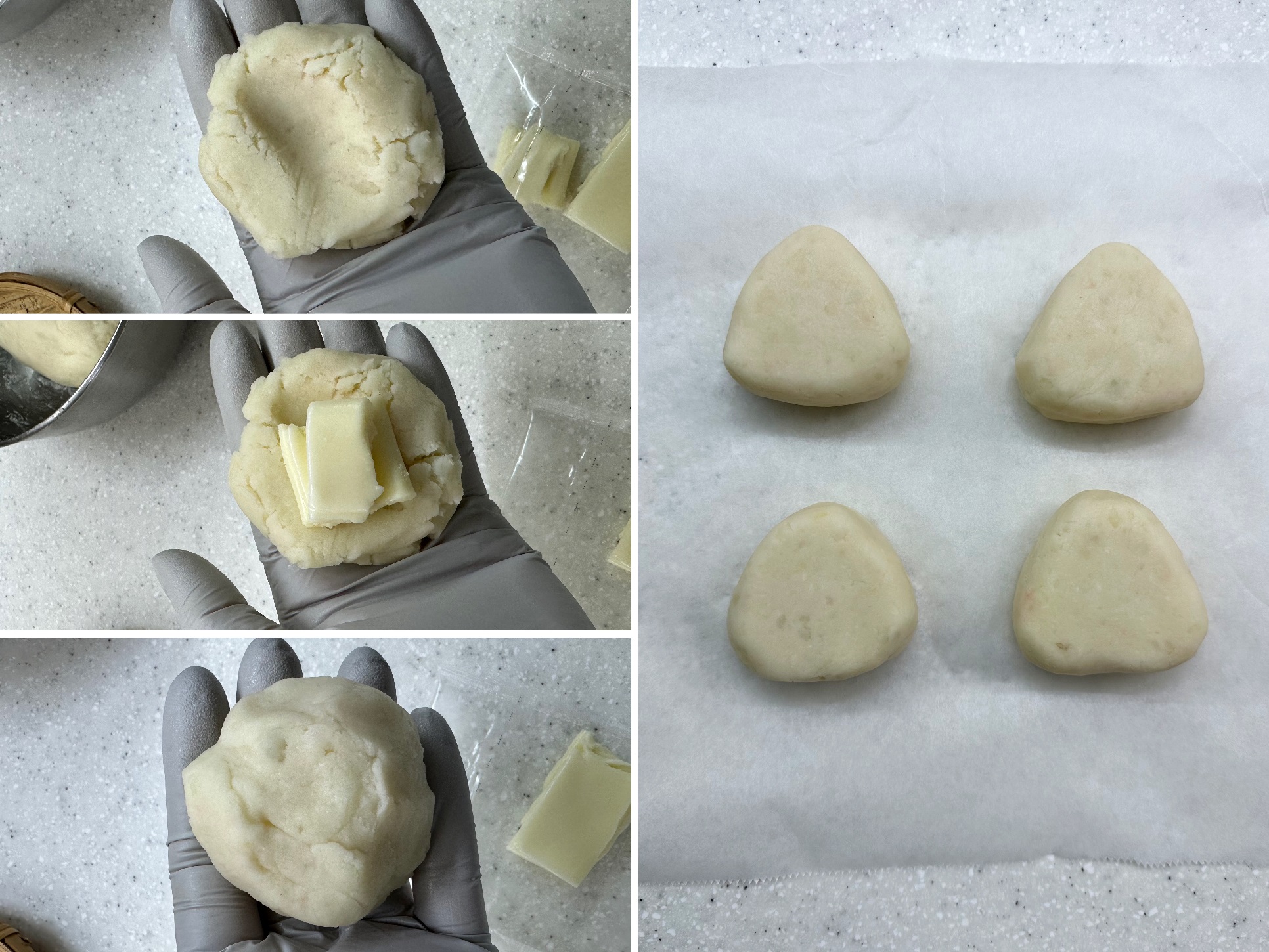 爆漿起司小雞薯餅