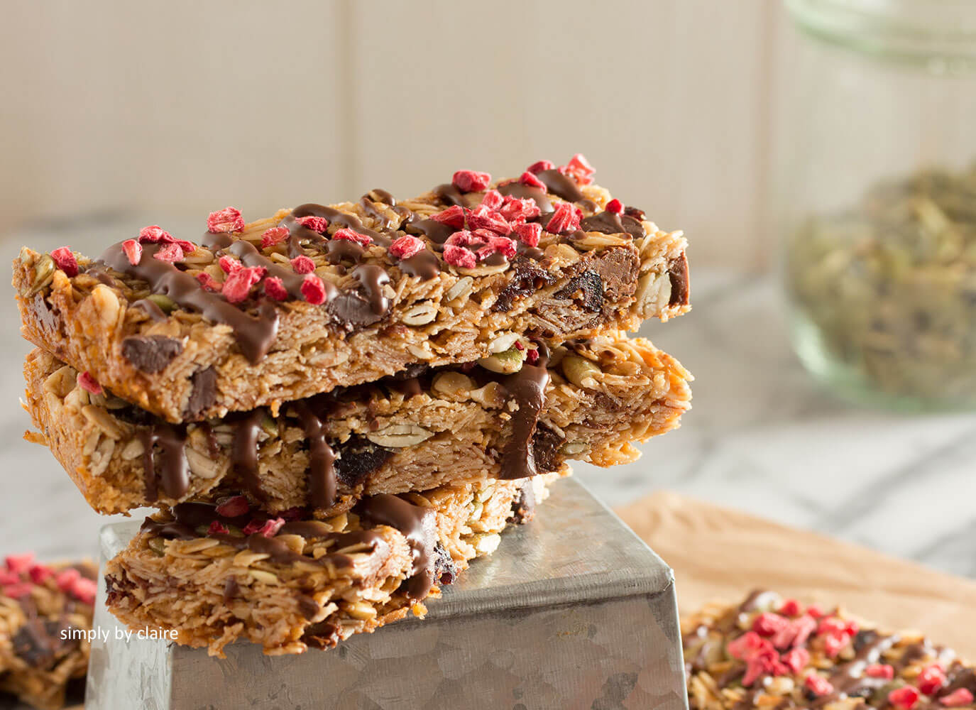 巧克力堅果燕麥棒