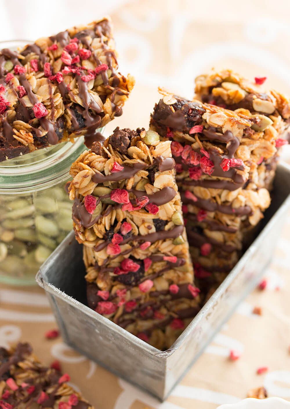 巧克力堅果燕麥棒