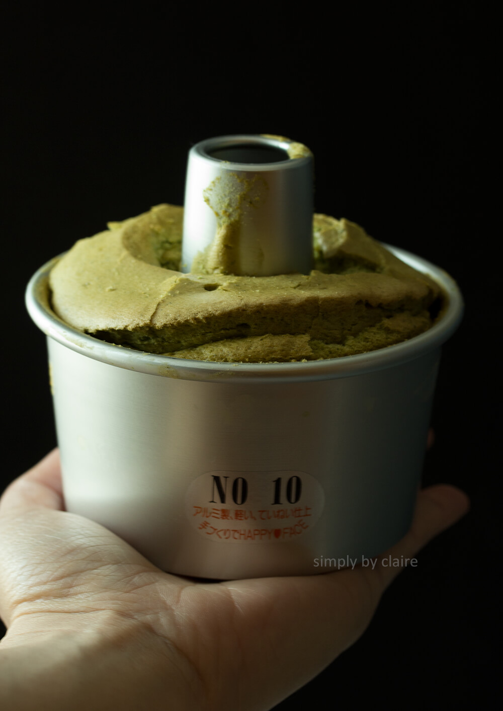 迷你抹茶戚風蛋糕